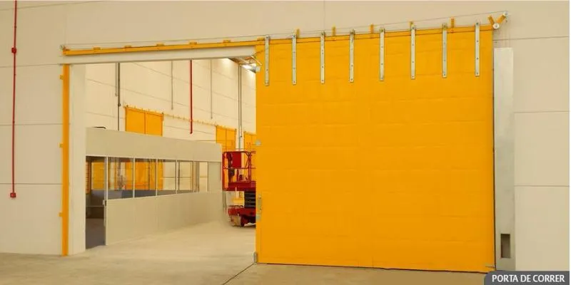 Manutenção de porta corta fogo industrial em campinas